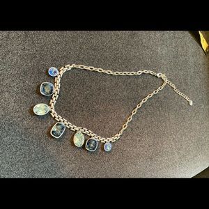 443N1F New Swarovski Basketweave Necklace